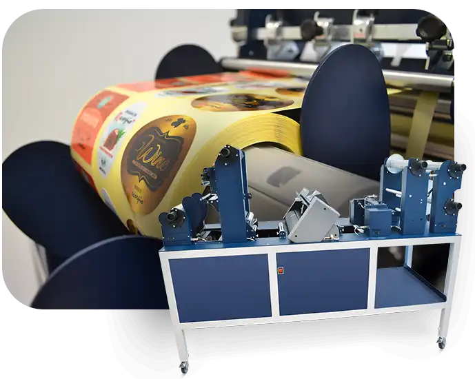 SCORPIO digital label finishing system by D.P.R. srl – all-in-one unwind, laminate, die cut, matrix remove, slit and rewind