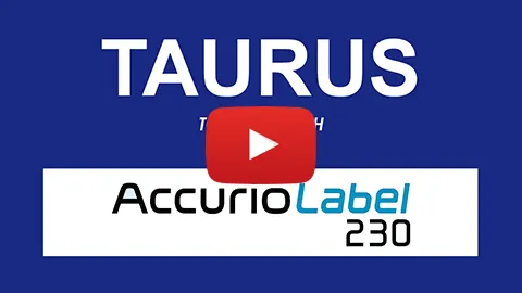 Video: Taurus with Konica Minolta AccurioLabel230