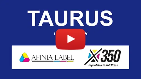 Video: TAURUS with Afinia Label X350 printer