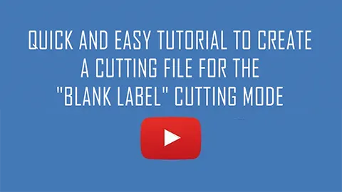 Video tutorial: how to cut blank label with SCORPIO label finisher